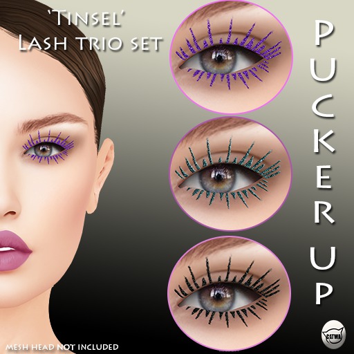 Pucker UP - Tinsel Lash - Trio