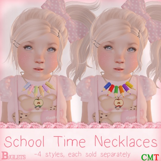 ~*Buglets*~ School Time Necklaces