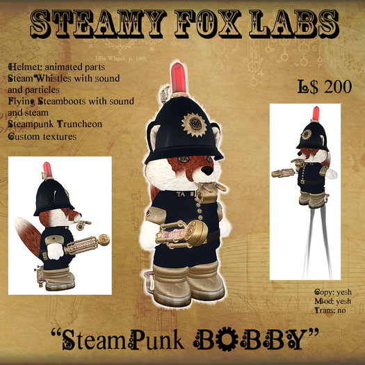 =SFL= SteamPunk BOBBY - Male