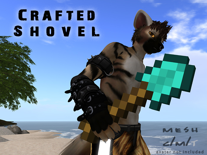 Crafted Shovel (Scripted - 1 Prim)