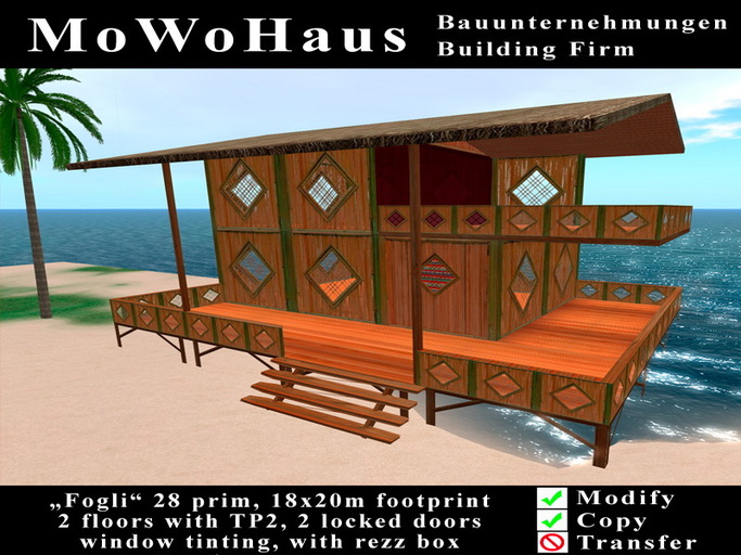 MoWoHaus Beach "Fogli" (CM)