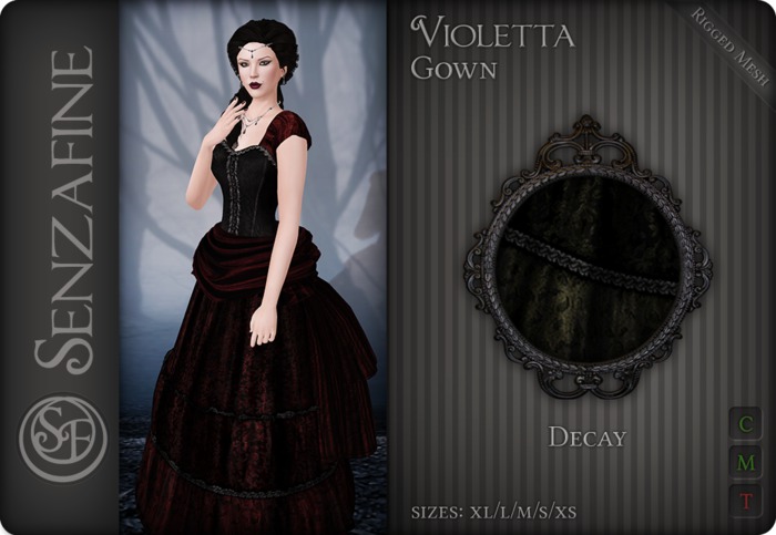 .:SF:. "Violetta" Gown - Decay