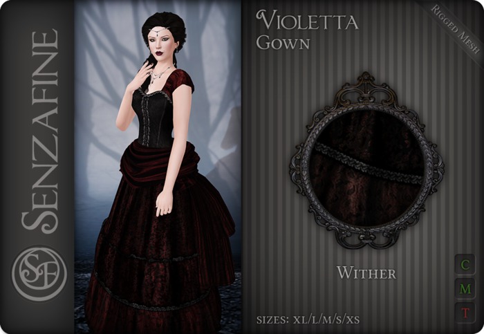 .:SF:. "Violetta" Gown - Wither