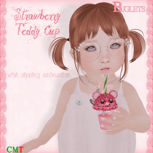 ~*Buglets*~ Teddy Cup [Strawberry]