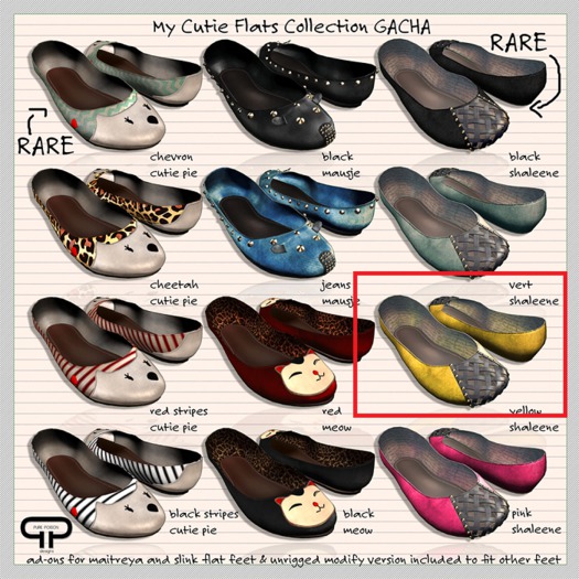 Pure Poison - Shaleene Flats - Yellow [BOXED]