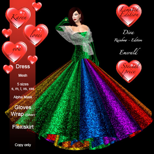 Firebird Diva Emerald Rainbow ed.