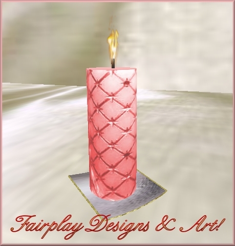 Elegant Carved Valentine Candle! TOUCH FLAME ON/OFF