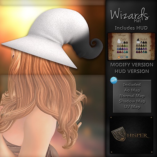 Whisper ~ Wizards Hat {DEMO}