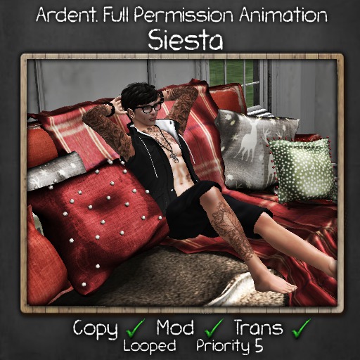 Ardent. Siesta Animation