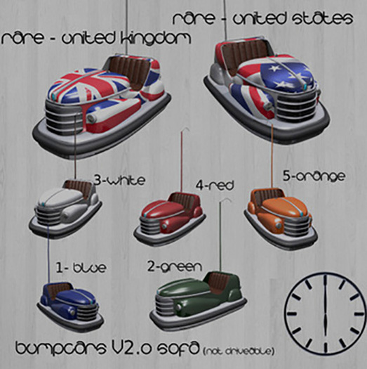 !six o'clock! Bumpcar - UK RARE
