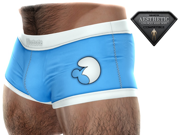 [f] fluctuate - Boxer - Short - Trunk - Little Blue Man