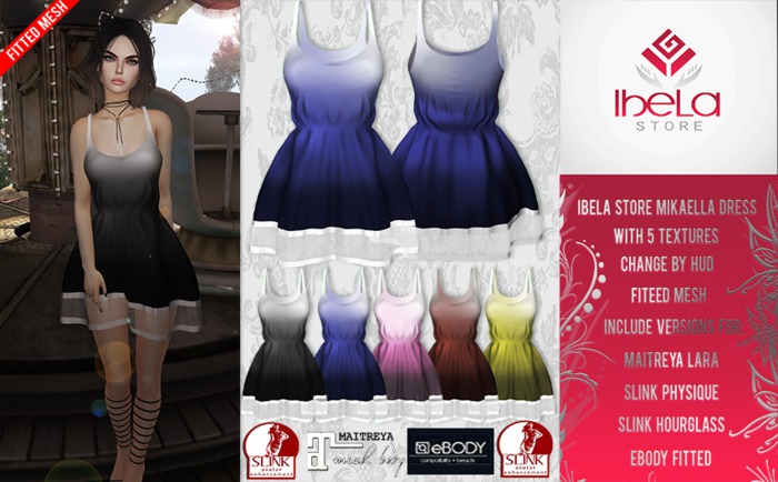 Ibela Store - Dress Mikaella with HUD