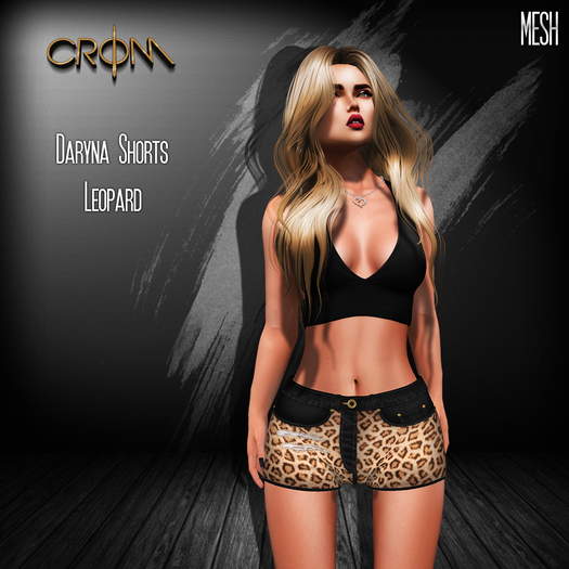 -CroM- Daryna - Black - Leopard