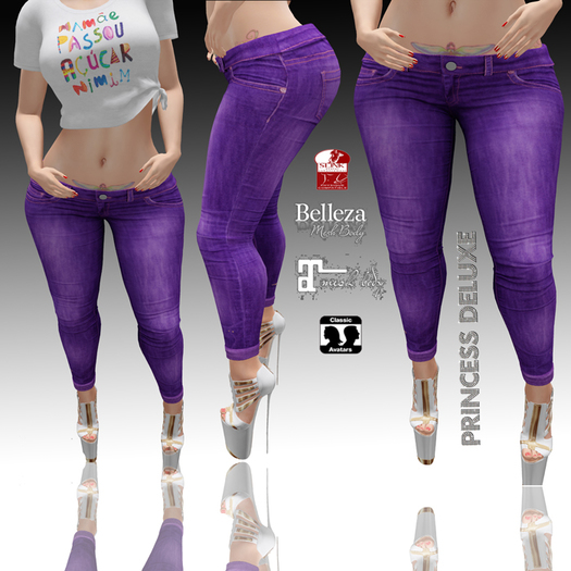 :.P.D.:Collor Jeans PINK