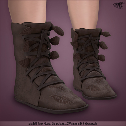 *MUKA* Ceres Boots Brown