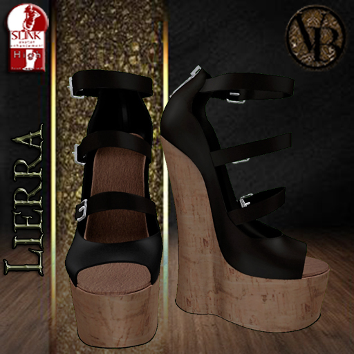 .::VB::.Lierra Cork Heel Slink
