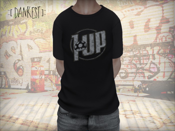 ::[ Dankest ]:: Mens Mesh Shirt - OneUp