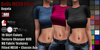Gas belly mesh shirt angela 19 colors with hud ad