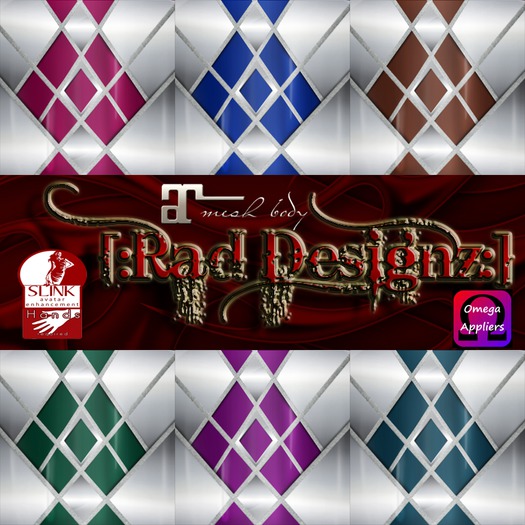 [:Rad Designz:] Mirrored Diamonds (Wear me to unpack)