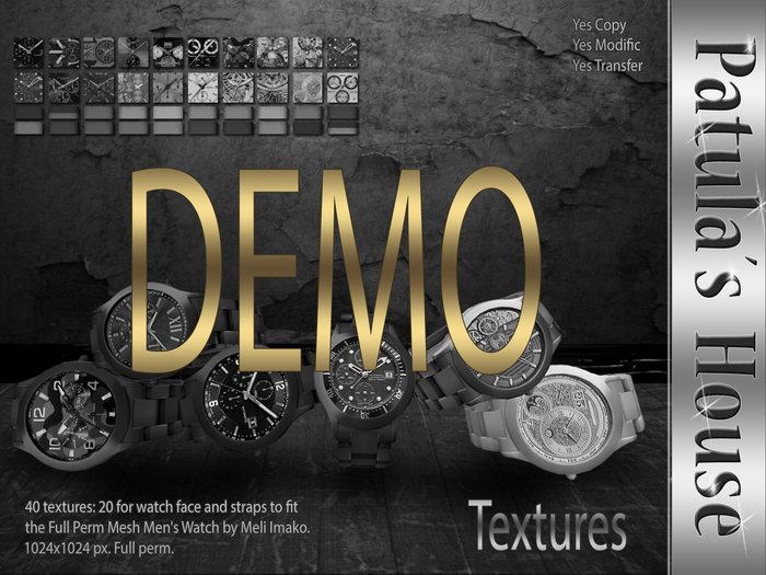 * Patulas House David Watch DEMO.