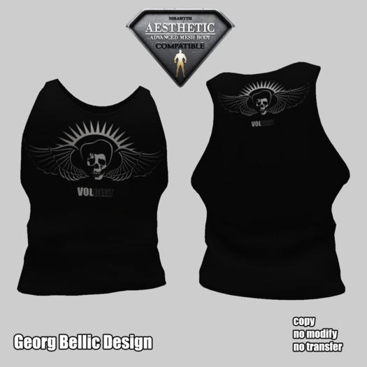 DEMO Zap Edition "Volbeat" Tanktop Aesthetic Box