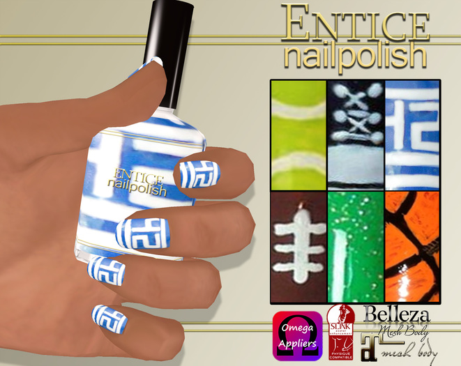 Entice - Hit Me With Your Best Shot Nails - M/S/O/B