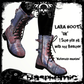 BLASPHEMIC - LARA BOOTS - UK