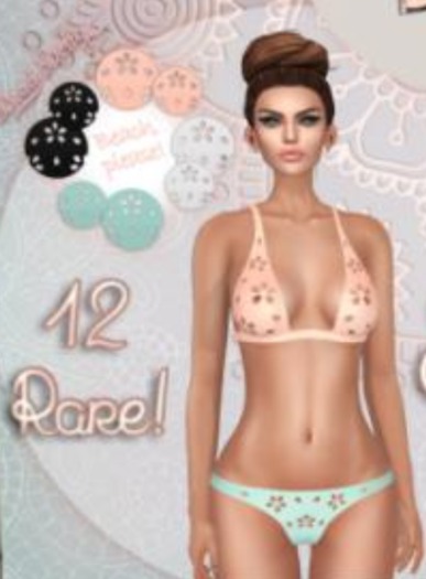 12. Dead Dollz - Beach, Please! Bikini RARE