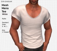 GridWear Mens Tee - White