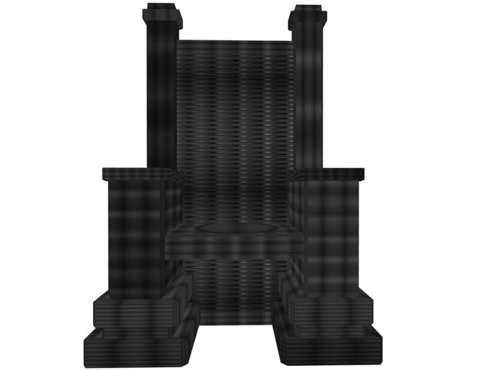 Steel Grated Throne