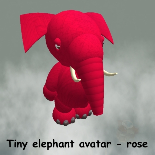 Tiny Inc. tiny rose elephant avatar