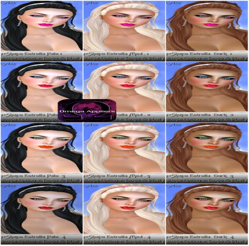 ::SKIN+SHAPE *ESTRELLA* FatPack:: 3 Tones