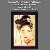 FrameArt Geisha