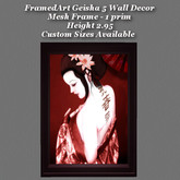 FrameArt Geisha 5