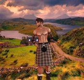 Mens Cameron Kilt