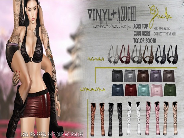 Vinyl + Azuchi- Taylor Boots Pak MAITREYA WHITE