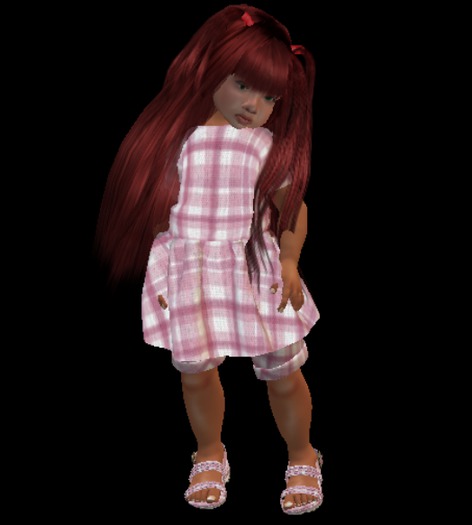 Toddleedoo pink check