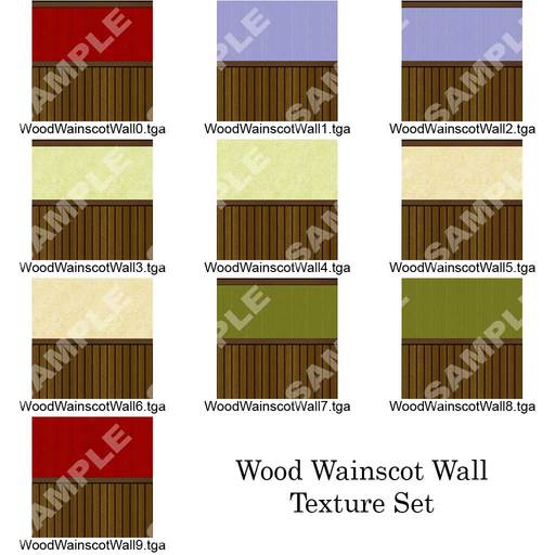 [HOT] Wainscot Wall Texture Pack 2