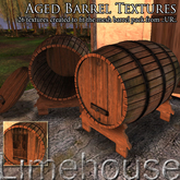 aged barrel textures boxed