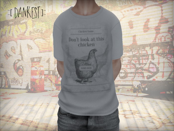 ::[ Dankest ]:: Mens Mesh Shirt - ChickenGame