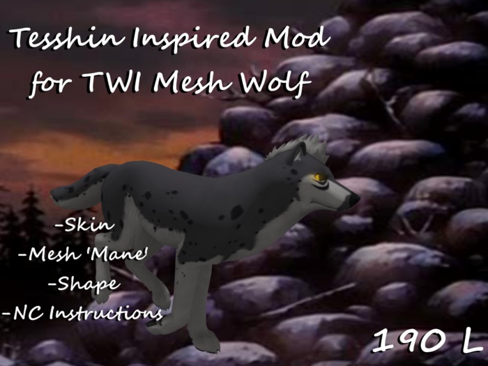 Tesshin Inspired Mod for TWI Mesh Wolf