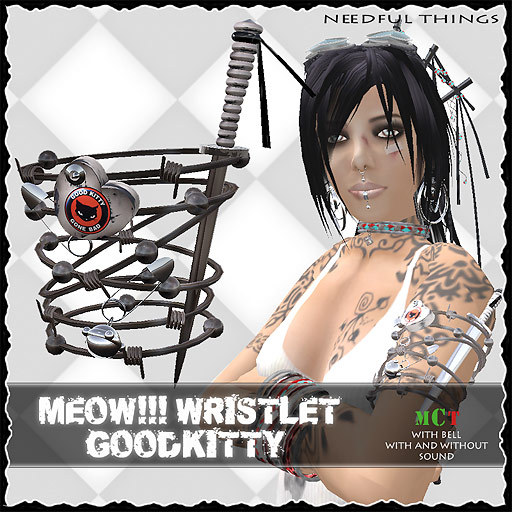 *NT*_MEOW!!!_wristlet_goodkitty (Neko Punk Style)