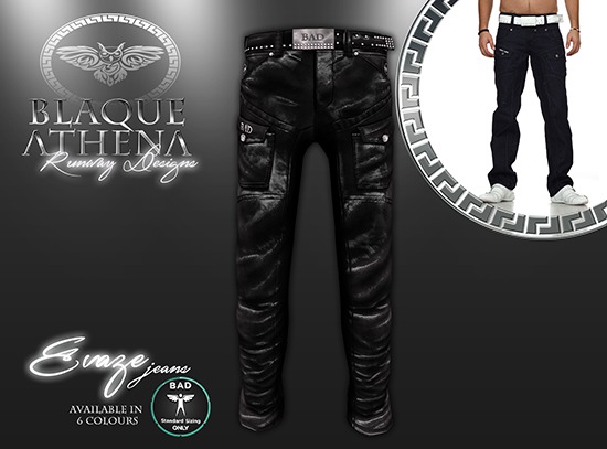 BAD * EVAZE (DENIM JEANS) * (SPACE)