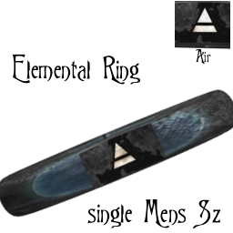 Air Elemental Ring Mns Sz