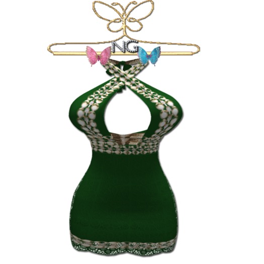 NG. Date Night Dress-Lime