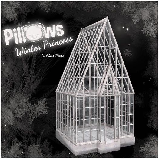 Winter Princess: Glass House ~pillows~ RARE