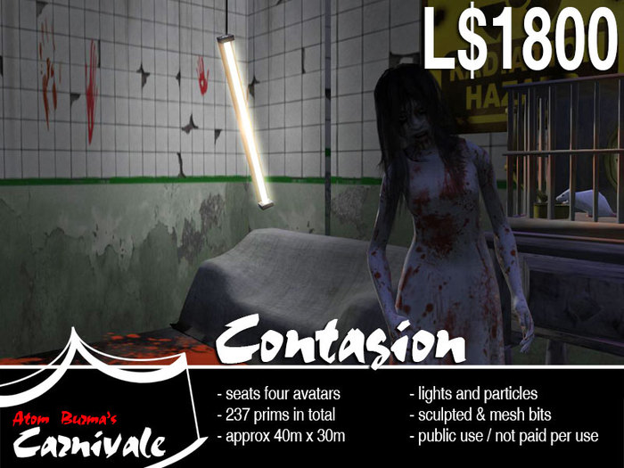 Contagion Dark Ride - Spook House