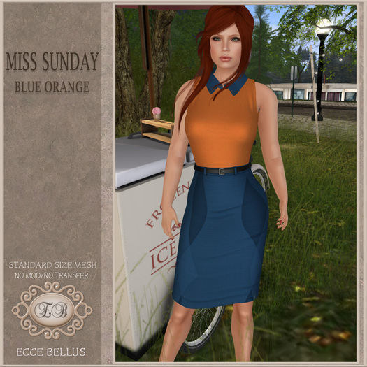 .:Ecce Bellus:. Miss Sunday Blue/Orange