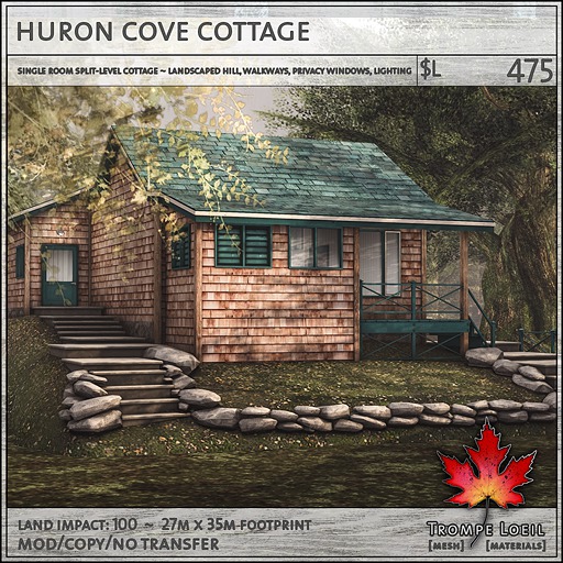 Trompe Loeil - Huron Cove Cottage [mesh]