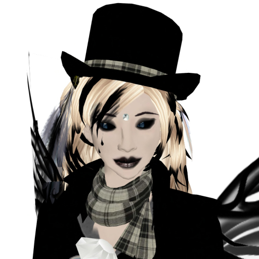 gothic tears skin white